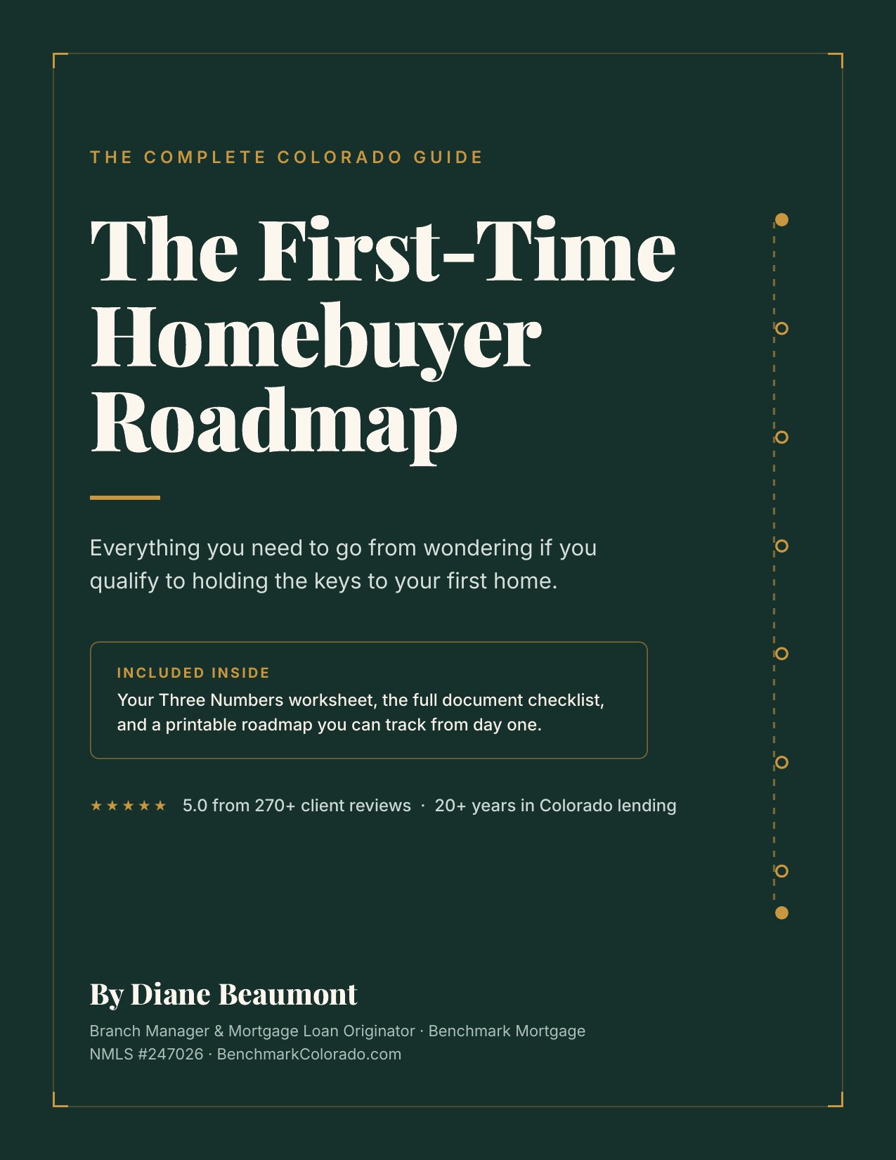 Cover of The First-Time Homebuyer Roadmap by Diane Beaumont